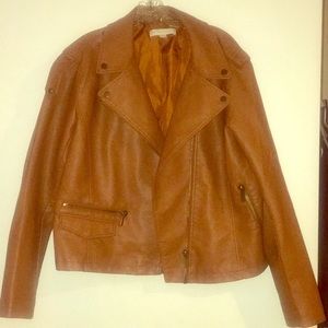 New York & Company Faux Leather Jacket
